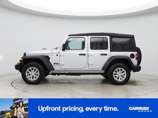 Silver 2023 Jeep Wrangler Unlimited Sport S