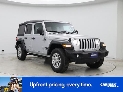 Silver 2023 Jeep Wrangler Unlimited Sport S