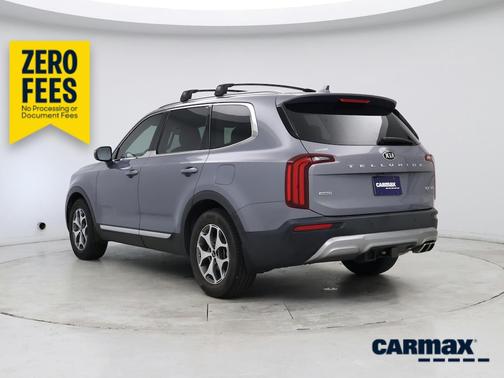 Blue 2020 Kia Telluride EX