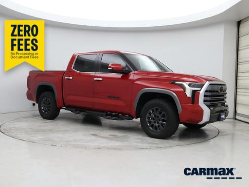 Red 2026 Toyota Tundra Limited