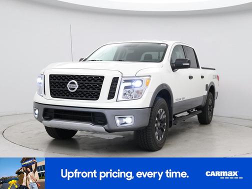 White 2018 Nissan Titan PRO-4X