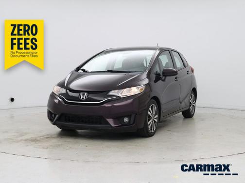 Purple 2015 Honda Fit EX