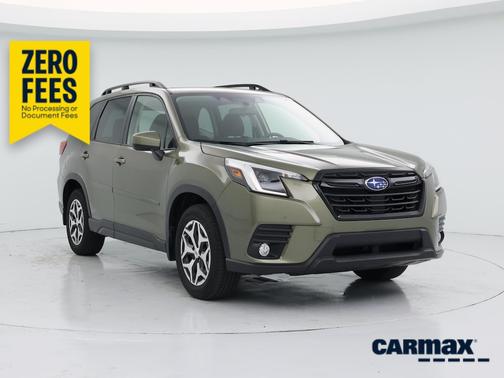 Green 2023 Subaru Forester Premium