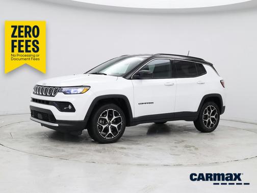White 2025 Jeep Compass Limited