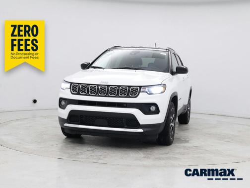 White 2025 Jeep Compass Limited