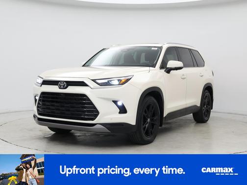 White 2024 Toyota Grand Highlander Platinum