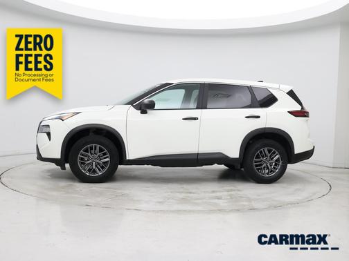 White 2024 Nissan Rogue S
