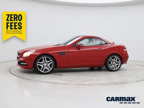 Red 2015 Mercedes-Benz SLK-Class
