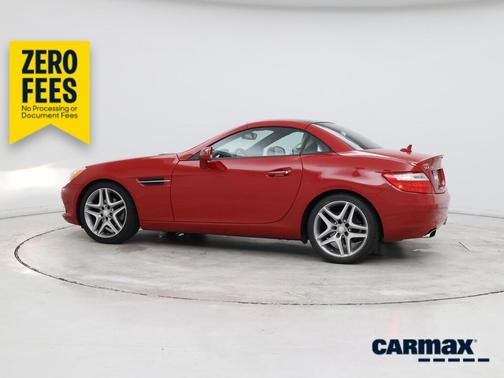 Red 2015 Mercedes-Benz SLK-Class
