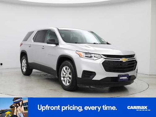 Silver 2021 Chevrolet Traverse LS