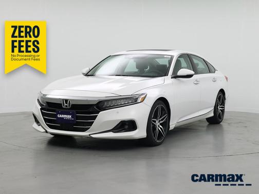 White 2021 Honda Accord Touring