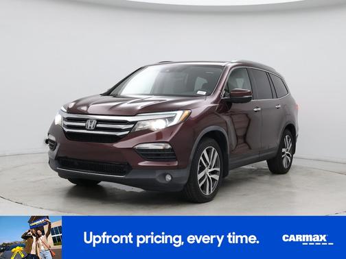 Burgundy 2017 Honda Pilot Touring