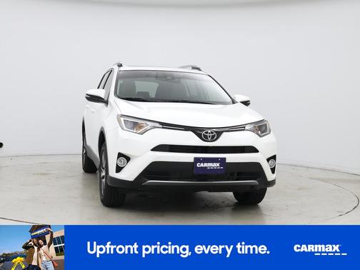 White 2017 Toyota RAV4 XLE