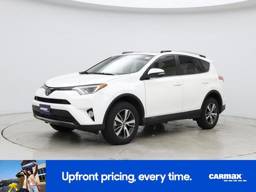 White 2017 Toyota RAV4 XLE