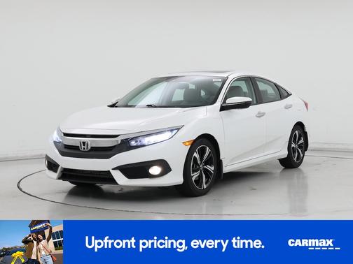 White 2016 Honda Civic Touring