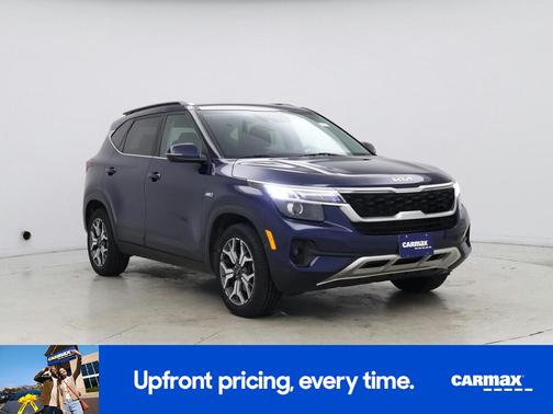 Blue 2023 Kia Seltos EX