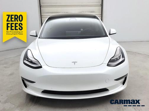 White 2021 Tesla Model 3 Standard Range Plus