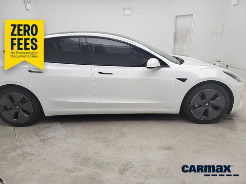 White 2021 Tesla Model 3 Standard Range Plus