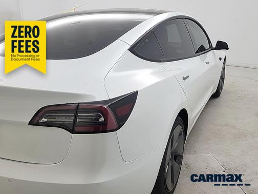 White 2021 Tesla Model 3 Standard Range Plus
