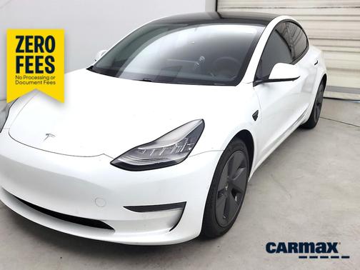 White 2021 Tesla Model 3 Standard Range Plus