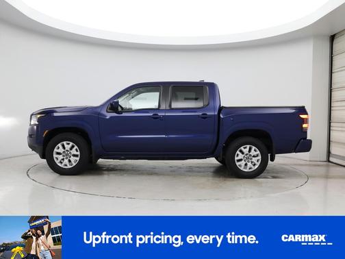 Blue 2022 Nissan Frontier SV