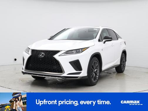 White 2022 Lexus RX 350 F-SPORT Handling