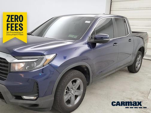 Blue 2023 Honda Ridgeline RTL