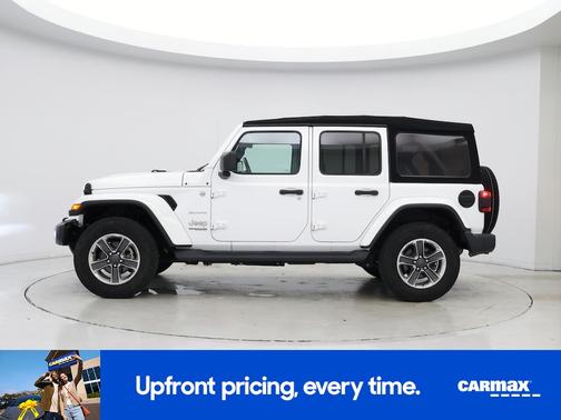 White 2021 Jeep Wrangler Unlimited Sahara