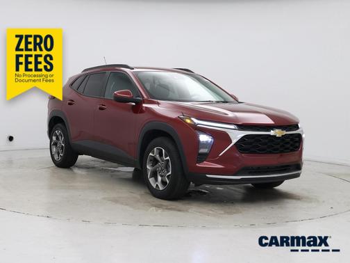 Red 2025 Chevrolet Trax LT