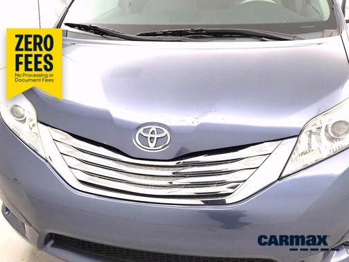 Blue 2014 Toyota Sienna XLE