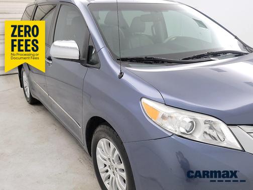 Blue 2014 Toyota Sienna XLE