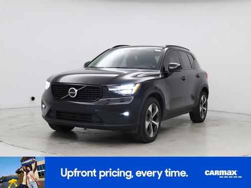 Black 2023 Volvo XC40 B5 Ultimate Dark Theme