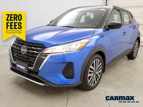 Blue 2023 Nissan Kicks SV