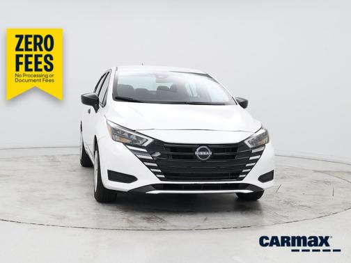 White 2025 Nissan Versa S