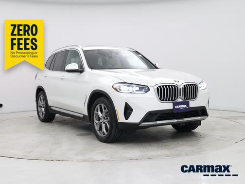 White 2024 BMW X3 XDrive30i