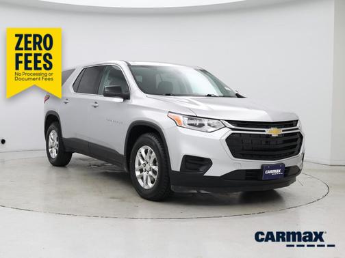 Silver 2021 Chevrolet Traverse LS