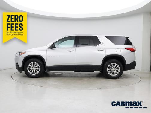 Silver 2021 Chevrolet Traverse LS