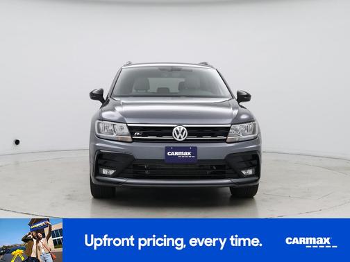 Gray 2021 Volkswagen Tiguan SE R-Line Black