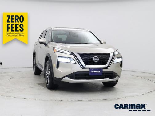 Tan 2023 Nissan Rogue Platinum