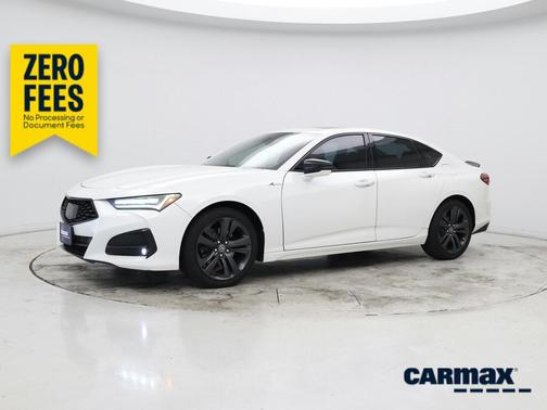 White 2021 Acura TLX A-Spec