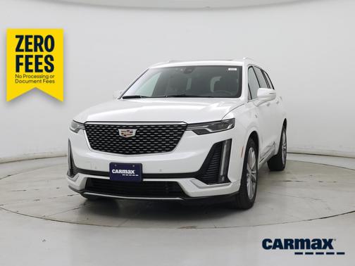 White 2023 Cadillac XT6 Premium Luxury