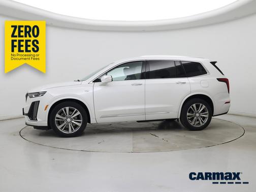 White 2023 Cadillac XT6 Premium Luxury