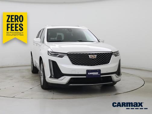 White 2023 Cadillac XT6 Premium Luxury