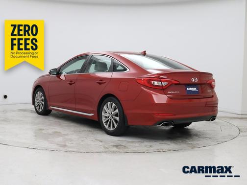 Red 2017 Hyundai SONATA Sport