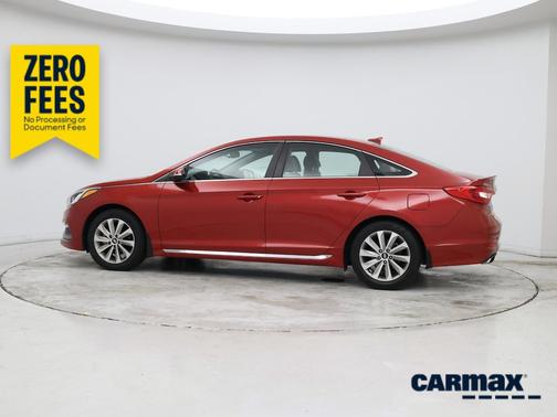 Red 2017 Hyundai SONATA Sport