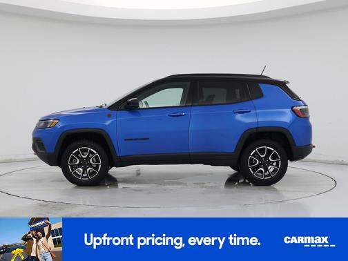 Blue 2025 Jeep Compass Trailhawk