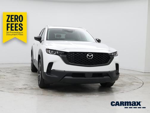 White 2025 Mazda CX-50 Hybrid Premium Plus