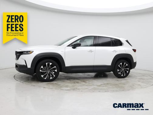White 2025 Mazda CX-50 Hybrid Premium Plus
