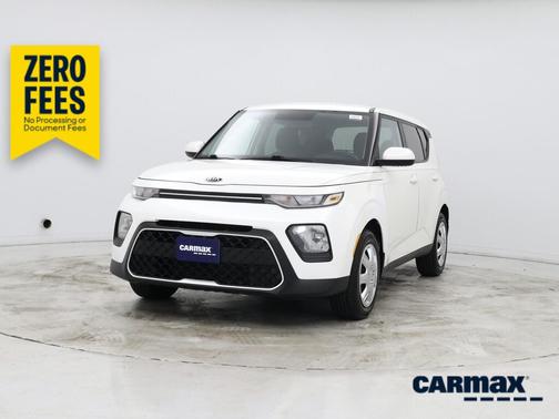 White 2021 Kia Soul LX