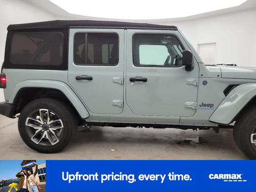 Green 2024 Jeep Wrangler 4xe Sport S